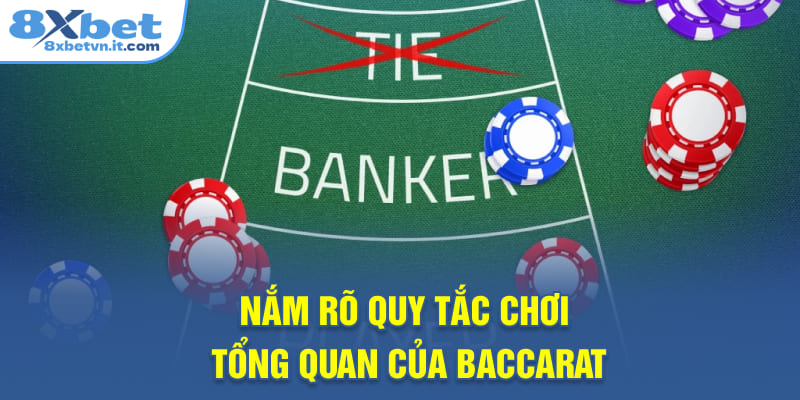 Nắm rõ quy tắc chơi tổng quan của Baccarat